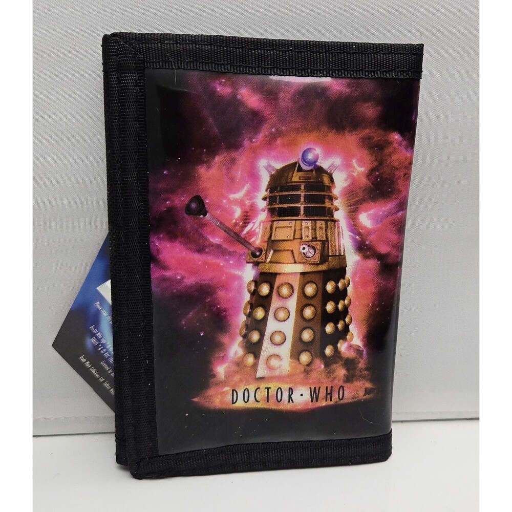 Doctor Who Dalek Trifold Wallet 2004 Official BBC Advertising Promo NEW w/ Tag